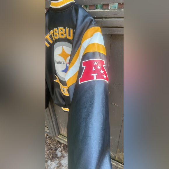 Pittsburgh Steelers Leather Jacket - Picture 5 of 5